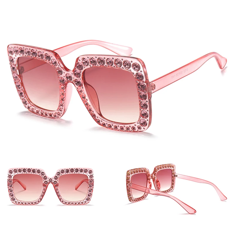 rhinestone sun glasses for women luxury brand 7080 details (6)