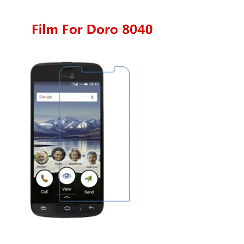 5 Pcs Ultra Thin Clear HD LCD Screen Guard Protector Film With Cleaning Cloth Film For Doro 8040.
5 Pcs Ultra Thin Clear HD LCD Screen Guard Protector Film With Cleaning Cloth Film For Doro 8040.
