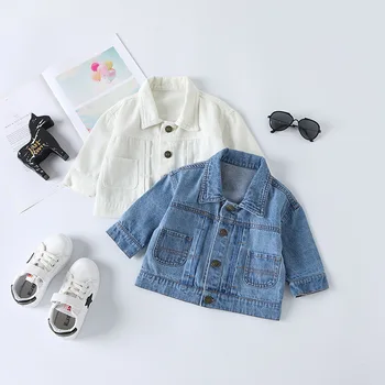 2 Colors Newest Spring Autumn Toddler Baby Boys Girls Denim Jacket Coats Single-breasted Bear Jackets Outerwear Kids Clothing
2 Colors Newest Spring Autumn Toddler Baby Boys Girls Denim Jacket Coats Single-breasted Bear Jackets Outerwear Kids Clothing