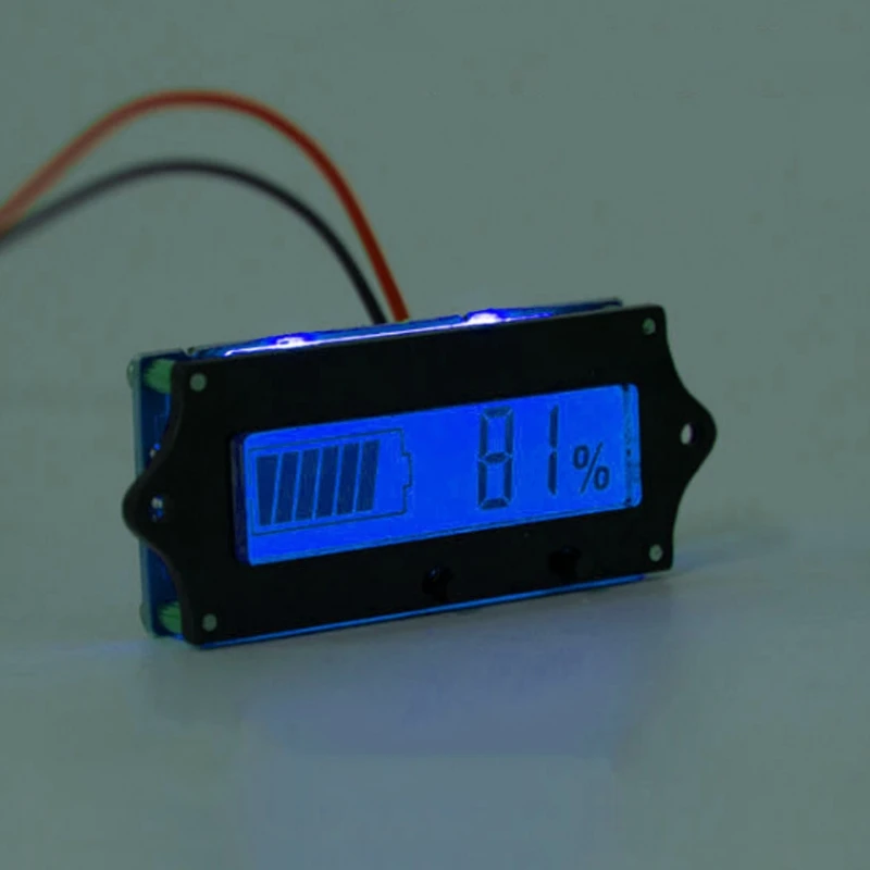 8-70V Blue LCD Lead Acid Lithium Battery Capacity Indicator Digital Voltmeter Tester #0628
8-70V Blue LCD Lead Acid Lithium Battery Capacity Indicator Digital Voltmeter Tester #0628