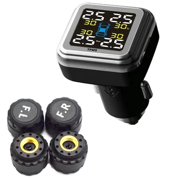 New Car TPMS Smoke Cigarette Smart Car Alarm System 4PCS External LCD Display Tire Pressure Monitor Auto Security Alarm
New Car TPMS Smoke Cigarette Smart Car Alarm System 4PCS External LCD Display Tire Pressure Monitor Auto Security Alarm