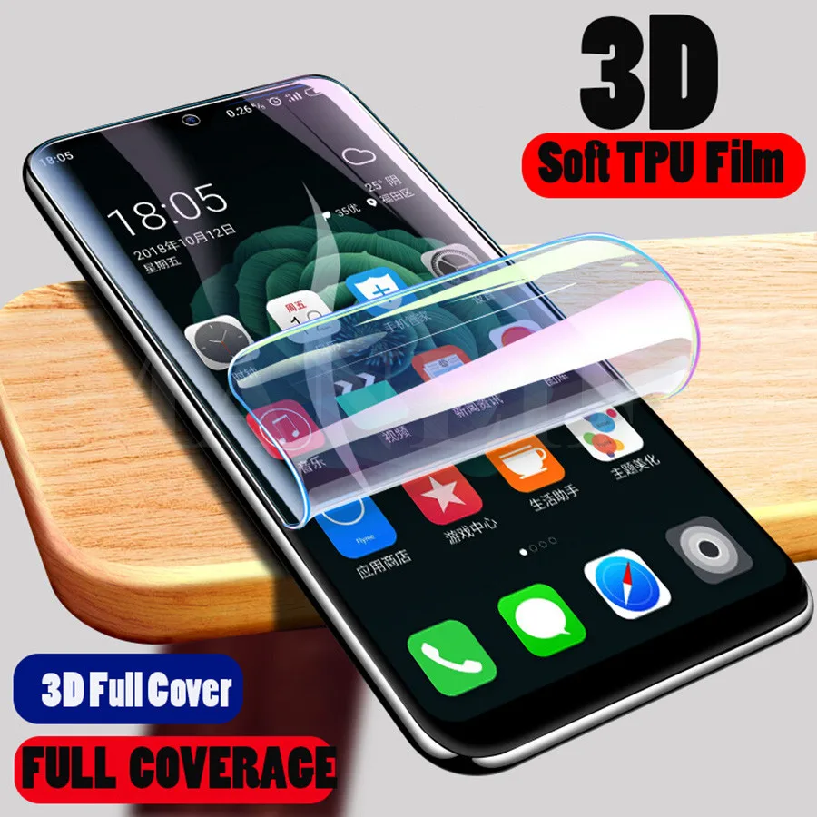 3D Full Cover Screen Protector For Motorola Moto G6 G6 E5 Plus Protective Silicone Soft TPU Film For Moto G6 G6 Play G6 Plus
3D Full Cover Screen Protector For Motorola Moto G6 G6 E5 Plus Protective Silicone Soft TPU Film For Moto G6 G6 Play G6 Plus