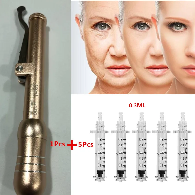 Hyaluronic Injection Pen Massage Atomizer Pen Kit High Pressure Acid Guns Anti Wrinkle Water Syringe Needle Injection Beauty
Hyaluronic Injection Pen Massage Atomizer Pen Kit High Pressure Acid Guns Anti Wrinkle Water Syringe Needle Injection Beauty
