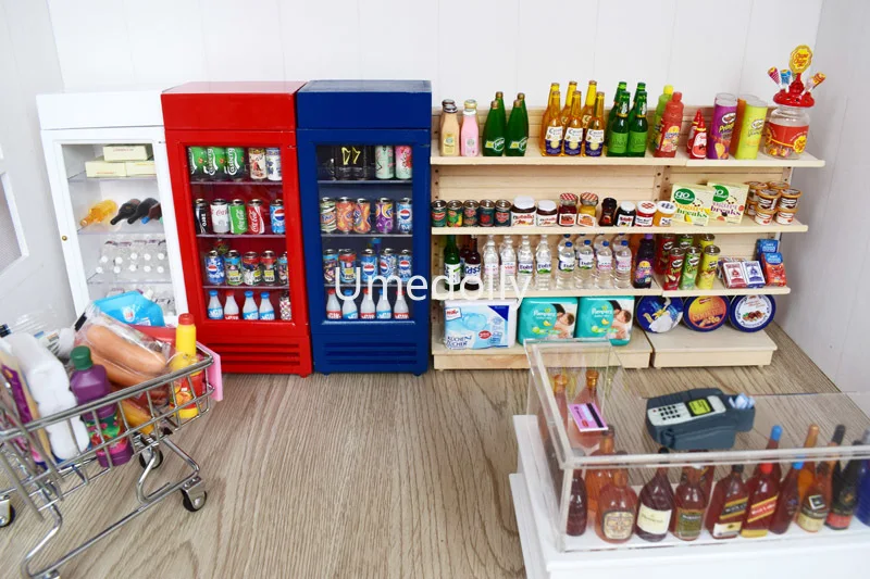 1/12 Scale Pretend Play Miniature Dollhouse Supermarket Store Doll Food Drink Decor Accessories Toy
1/12 Scale Pretend Play Miniature Dollhouse Supermarket Store Doll Food Drink Decor Accessories Toy
