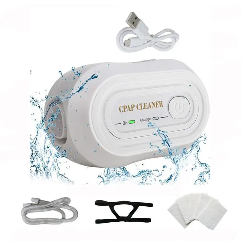 Rechargeable Portable Mini CPAP Cleaner Disinfector for CPAP Air Tubes Clean Sterilizer Cleaning With Tube Blets Replacement
Rechargeable Portable Mini CPAP Cleaner Disinfector for CPAP Air Tubes Clean Sterilizer Cleaning With Tube Blets Replacement
