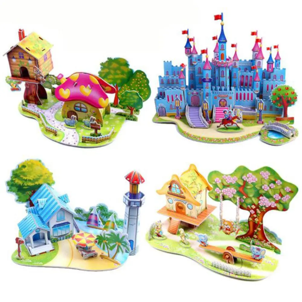 3D DIY Puzzle Board Games for Children Kids Jigsaw Games Board Game Toys Building Blocks for Kids Toy Gifts
3D DIY Puzzle Board Games for Children Kids Jigsaw Games Board Game Toys Building Blocks for Kids Toy Gifts