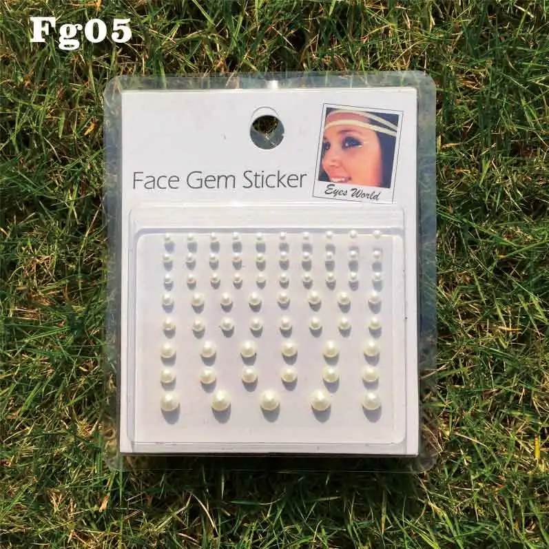 FG05 Fake White Pearl stick on face Gem Bindi Dots Beauty Body Art Accessories Festival
FG05 Fake White Pearl stick on face Gem Bindi Dots Beauty Body Art Accessories Festival