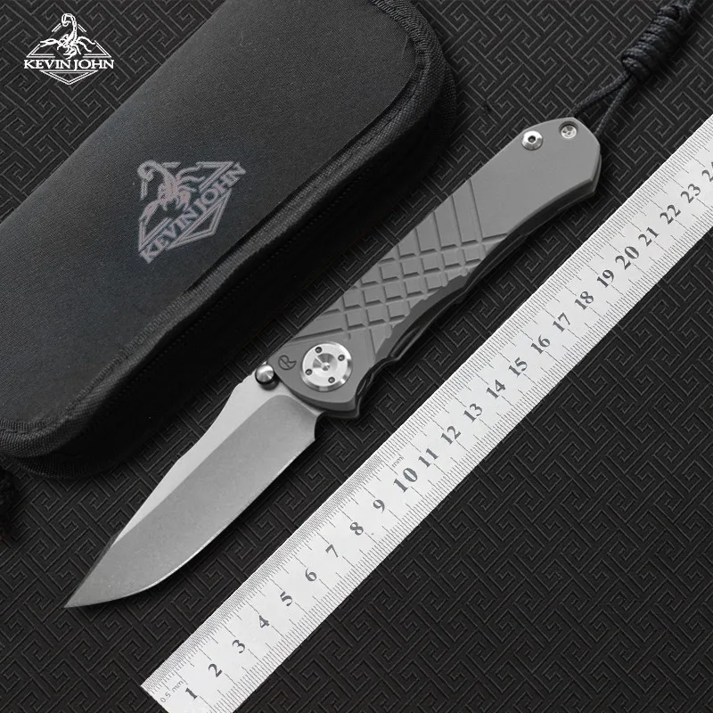 kevin john CR Umnumzaan folding knife blade:M390 titanium handle camping hunting survival pocket Kitchen fruit knives EDC tools
kevin john CR Umnumzaan folding knife blade:M390 titanium handle camping hunting survival pocket Kitchen fruit knives EDC tools