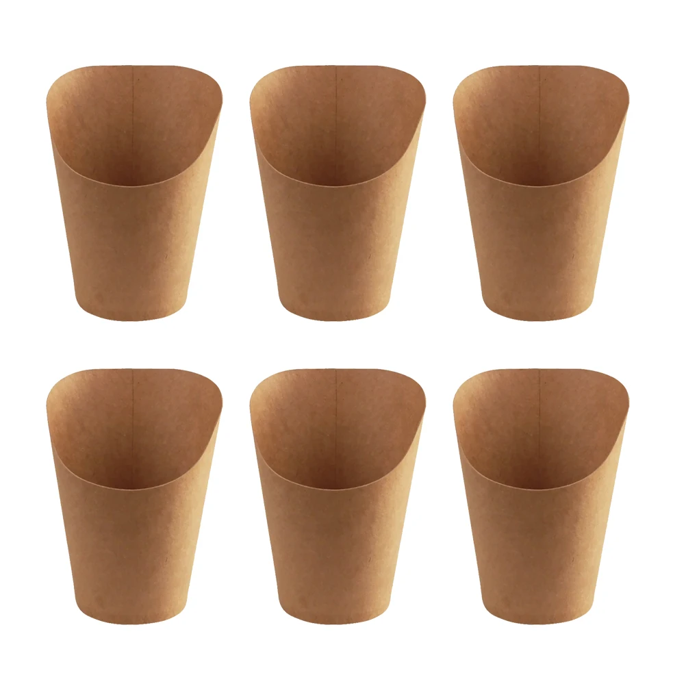 100pcs Kraft Paper Cup Holder Dipping Cups Disposable Take-Out For Ice Cream Fries
100pcs Kraft Paper Cup Holder Dipping Cups Disposable Take-Out For Ice Cream Fries