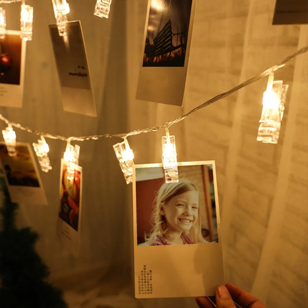 1M 10LEDs Card Photo Clip LED String Christmas Light 2M 5M 10M Copper Wire Fairy Light Wedding Holiday Garland Ornaments Decor
1M 10LEDs Card Photo Clip LED String Christmas Light 2M 5M 10M Copper Wire Fairy Light Wedding Holiday Garland Ornaments Decor