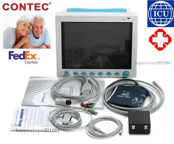 US seller ICU CE Patient Monitor 6 parameter Vital Sign ECG NIBP RESP TEMP SPO2 Pr FDA ,CONTEC ,CMS8000,1 Year Warran
US seller ICU CE Patient Monitor 6 parameter Vital Sign ECG NIBP RESP TEMP SPO2 Pr FDA ,CONTEC ,CMS8000,1 Year Warran