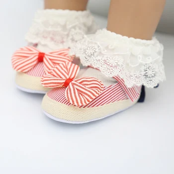 Baby Girl First Walkers Bowknot Striped Shoes Anti-Slip Sneakers Soft Sole toddler shoes 0-18 month
Baby Girl First Walkers Bowknot Striped Shoes Anti-Slip Sneakers Soft Sole toddler shoes 0-18 month