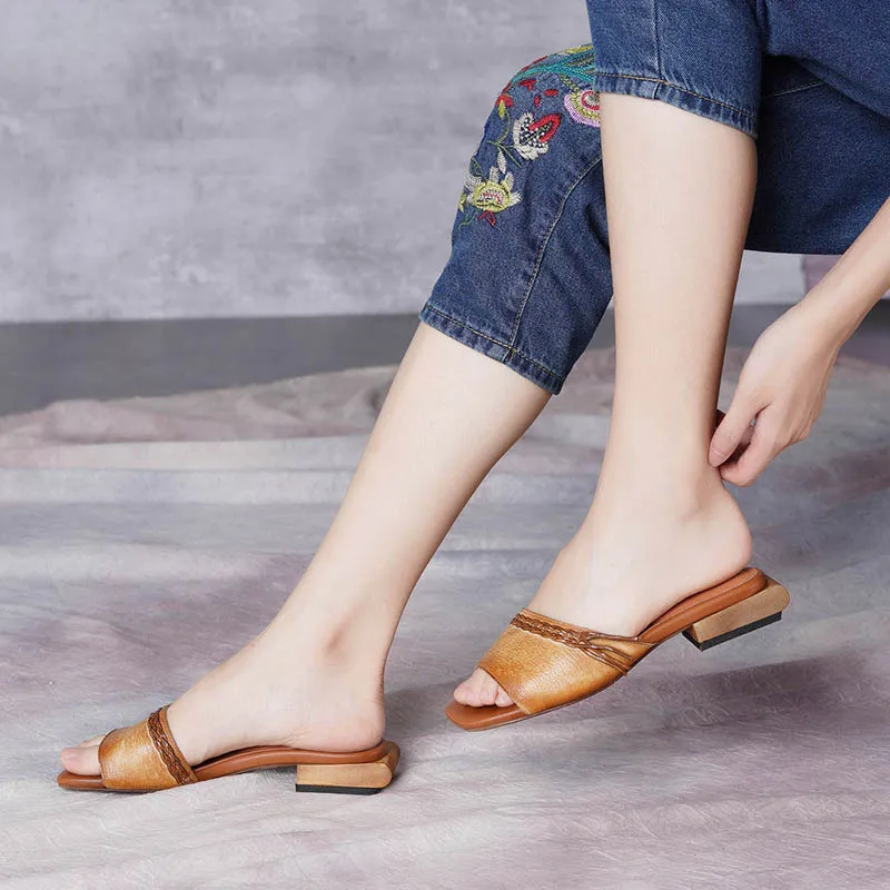 JELLYFOND Handmade Slippers Women Genuine Leather Mules Flat Sandals Slides Designer Flip Flops 2019 Vintage Brand Summer Shoes
JELLYFOND Handmade Slippers Women Genuine Leather Mules Flat Sandals Slides Designer Flip Flops 2019 Vintage Brand Summer Shoes