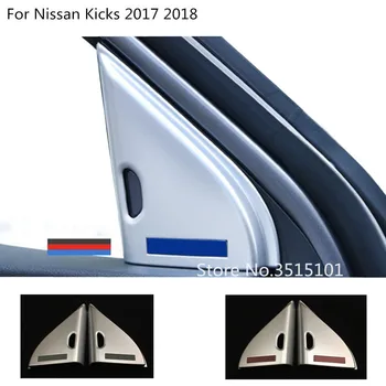 Car Body Style ABS Chrome Inner Front Head A Column Lamp Frame Triangle Moulding Trim 2pcs For Nissan Kicks 2017 2018 2019 2020
Car Body Style ABS Chrome Inner Front Head A Column Lamp Frame Triangle Moulding Trim 2pcs For Nissan Kicks 2017 2018 2019 2020