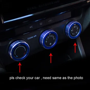3pcs for Skoda Octavia 2015-2018 Air conditioner Knob circle Switch decoration Protective cover decorate
3pcs for Skoda Octavia 2015-2018 Air conditioner Knob circle Switch decoration Protective cover decorate