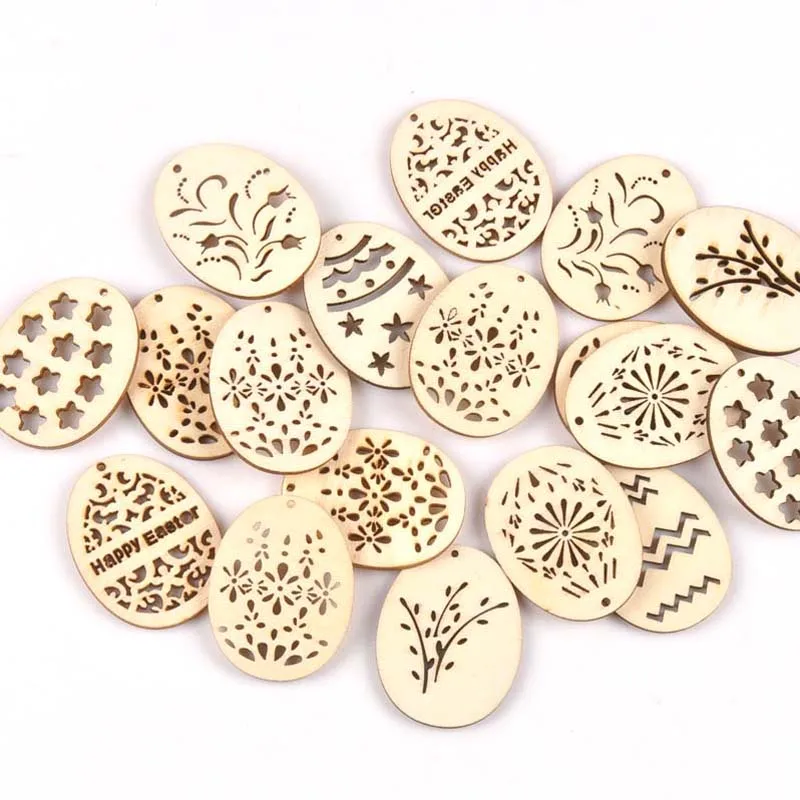 25pcs mix Easter Egg pattern Natural wood pendant Scrapbooking Carft for Home Drop Hanging decoration diy 31x40mm MT1887 
25pcs mix Easter Egg pattern Natural wood pendant Scrapbooking Carft for Home Drop Hanging decoration diy 31x40mm MT1887