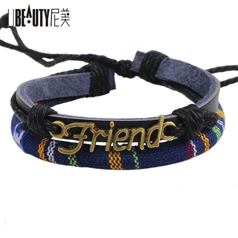 UBEAUTY Alloy Friend bracelet Wristband Friends bracelets & bangles Ethnic Fashion Jewelry For Women Men Bijouterie
UBEAUTY Alloy Friend bracelet Wristband Friends bracelets & bangles Ethnic Fashion Jewelry For Women Men Bijouterie