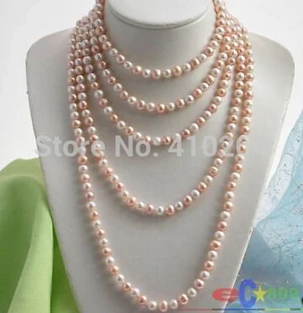 free shipping $wholesale_jewelry_wig$ 100" 9MM WHITE PINK ROUND FW CULTURED PEARL NECLACE
free shipping $wholesale_jewelry_wig$ 100" 9MM WHITE PINK ROUND FW CULTURED PEARL NECLACE