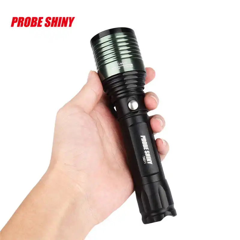 Super Bright Zoomable XML Q5 LED 18650 Flashlight Torch Zoom Lamp Light 3 Mode powerful led flashlight laser pointer #3S25 (7)