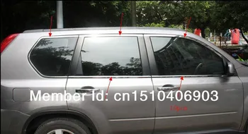 For Nissan X-Trail 2008 2009 2010 2011 2012 2013 Stainless steel Full Window frame sill trim 10pcs Car decoration
For Nissan X-Trail 2008 2009 2010 2011 2012 2013 Stainless steel Full Window frame sill trim 10pcs Car decoration