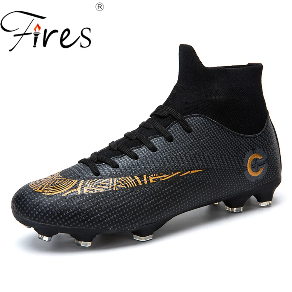 Men's Soccer Bppts High Top Training Ankle AG Sole Outdoor Cleats Football Shoes Spike Men Crampon Football Boot Original Cleats
Men's Soccer Bppts High Top Training Ankle AG Sole Outdoor Cleats Football Shoes Spike Men Crampon Football Boot Original Cleats