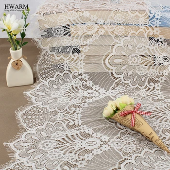 3yard/pcs lace fabric ribbon high quality african wedding decoration trim DIY embroidery curtain skirt Headscarf veil accessorie
3yard/pcs lace fabric ribbon high quality african wedding decoration trim DIY embroidery curtain skirt Headscarf veil accessorie