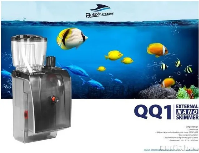Protein Skimmer reef tank coral 220~240v Bubble Magus mini nano QQ1 Hanging On marine tank 30~80L water
Protein Skimmer reef tank coral 220~240v Bubble Magus mini nano QQ1 Hanging On marine tank 30~80L water