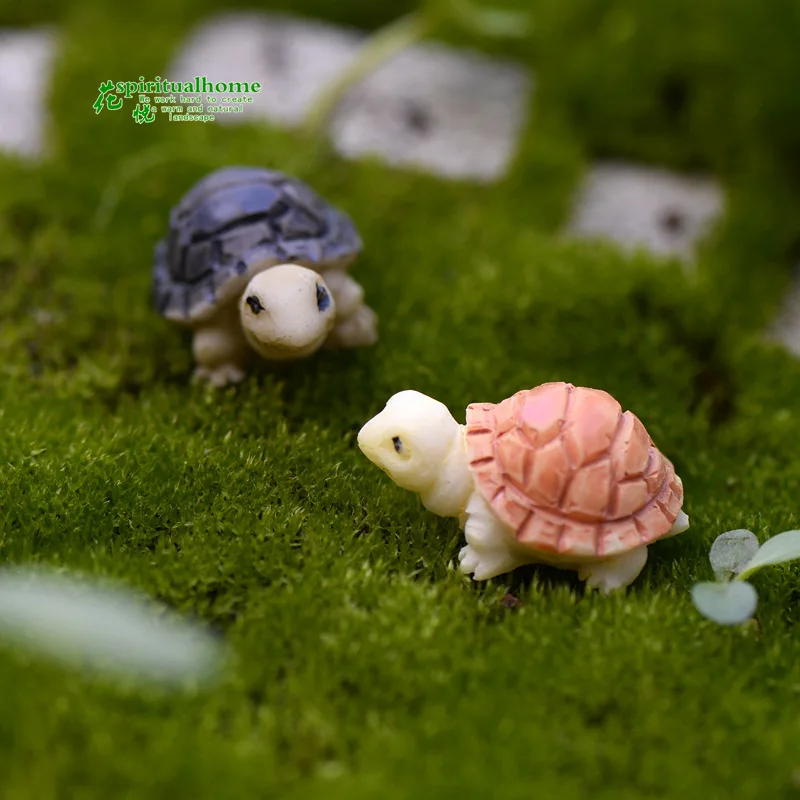 2 PCS Moss Micro Landscape Meaty Plant Furnishing Articles Dichromatic Little Turtle Small Place DIY Material Fairy Garden
2 PCS Moss Micro Landscape Meaty Plant Furnishing Articles Dichromatic Little Turtle Small Place DIY Material Fairy Garden