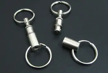 300PCS New Outdoor Removable Keychain Premium Quick Release Pull-Apart Detachable Key Chain with Two Split Rings
300PCS New Outdoor Removable Keychain Premium Quick Release Pull-Apart Detachable Key Chain with Two Split Rings