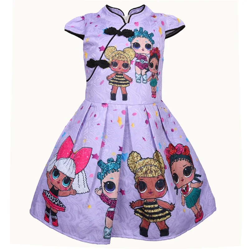 Dolls Dresses 3-10Y Summer Cute Elegant Dress Kids Unicorn Party Christmas Costumes Children Clothes Princess Baby Girls Dress
Dolls Dresses 3-10Y Summer Cute Elegant Dress Kids Unicorn Party Christmas Costumes Children Clothes Princess Baby Girls Dress