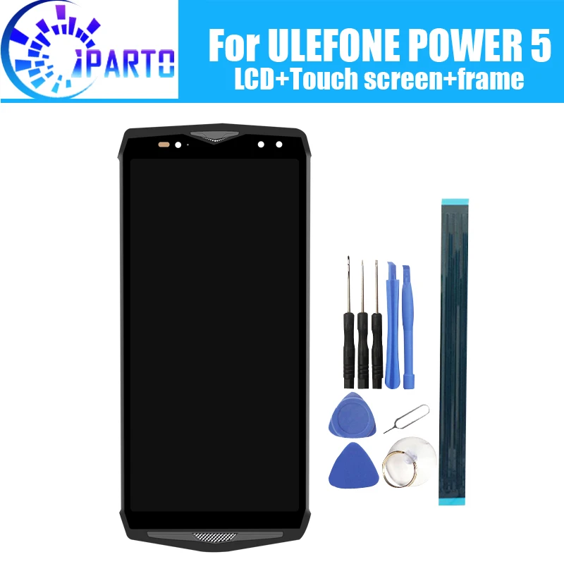 ULEFONE POWER 5 LCD Display+Touch Screen Digitizer +Frame Assembly 100% Original New LCD+Touch Digitizer for POWER 5
ULEFONE POWER 5 LCD Display+Touch Screen Digitizer +Frame Assembly 100% Original New LCD+Touch Digitizer for POWER 5