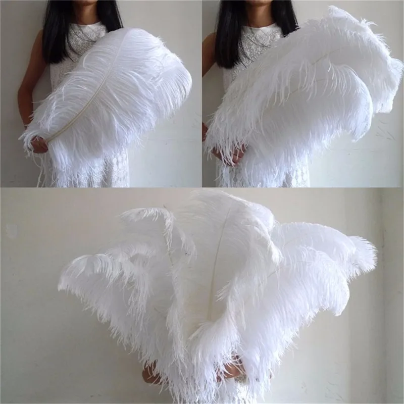 50pcs a Lot White Ostrich Feathers 60-65cm Fluffy Hard Rod Feather Plumage Banquet Party Wedding Decoration Pena
50pcs a Lot White Ostrich Feathers 60-65cm Fluffy Hard Rod Feather Plumage Banquet Party Wedding Decoration Pena