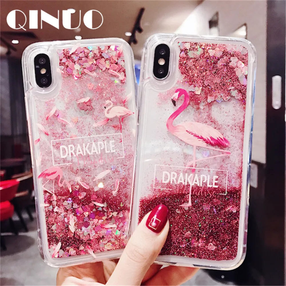 Cute Quicksand Glitter Flamingo Case For iPhone 6 7 8 Plus X XS Max XR Water Dynamic liquid Telefon kilifi Cover Coque Carcasa
Cute Quicksand Glitter Flamingo Case For iPhone 6 7 8 Plus X XS Max XR Water Dynamic liquid Telefon kilifi Cover Coque Carcasa
