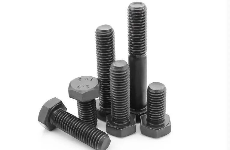 

2pcs/lot M12*200/190/180/170/160/150/140/130/120/110/100-40 12.9 grade black carbon steel external hex screws hexagon bolts392