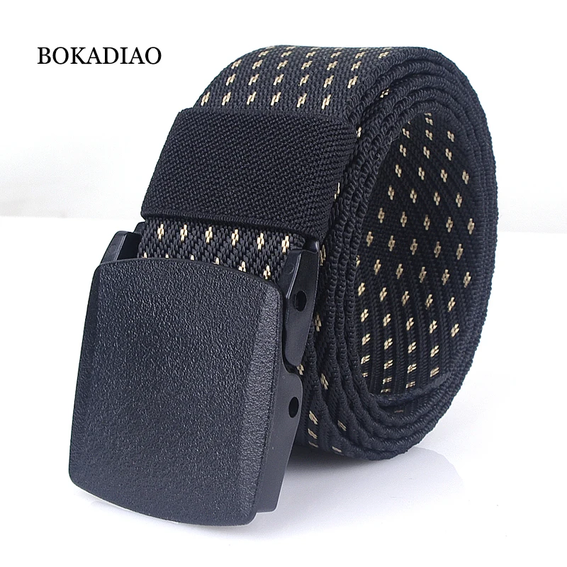 BOKADIAO Men&Women nylon Canvas belt POM automatic buckle jeans waist belt Military Army tactical belts luxury strap male black
BOKADIAO Men&Women nylon Canvas belt POM automatic buckle jeans waist belt Military Army tactical belts luxury strap male black