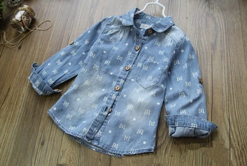 New Arrival Baby Girls Cotton Denim Shirts Girls Butterfly-print Denim Blouse Kids Long Sleeve Soft Denim Shirts
New Arrival Baby Girls Cotton Denim Shirts Girls Butterfly-print Denim Blouse Kids Long Sleeve Soft Denim Shirts