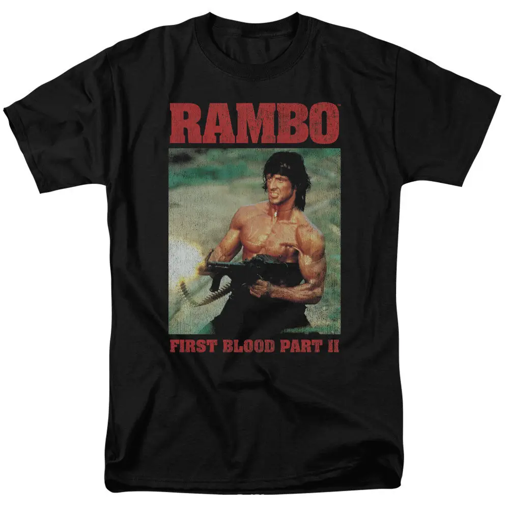 2017 New Fas hion's Biker T Shirts Top O-Neck Short-Sleeve Rambo First Blood T Shirt For Men
2017 New Fas hion's Biker T Shirts Top O-Neck Short-Sleeve Rambo First Blood T Shirt For Men