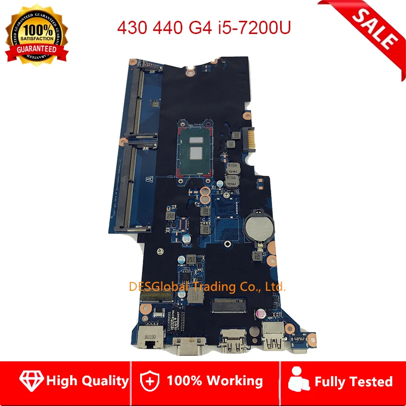 For HP Probook 440 G4 430 G4 440-G4 430-G4 Laptop Motherboard i5-7200U CPU SR2ZU DDR4 DA0X81MB6E0 Mainboard Fully Tested
For HP Probook 440 G4 430 G4 440-G4 430-G4 Laptop Motherboard i5-7200U CPU SR2ZU DDR4 DA0X81MB6E0 Mainboard Fully Tested
