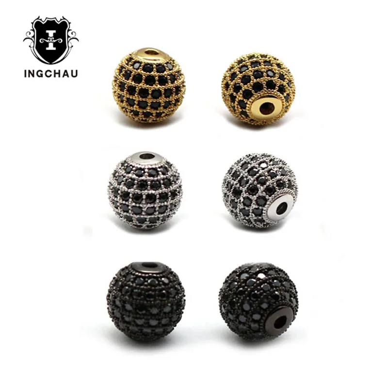 Gold-Color CZ Brass Metal Micro Pave Cubic Zirconia Ball Round Bead Spacer Beads For Jewelry Making Supplies Accessories
Gold-Color CZ Brass Metal Micro Pave Cubic Zirconia Ball Round Bead Spacer Beads For Jewelry Making Supplies Accessories