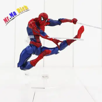 16 Cm Spider-man Action Figure Revoltech Spiderman Con Seta Di Ragno Toy Superhero Incredibile Modello Di Bambola
16 Cm Spider-man Action Figure Revoltech Spiderman Con Seta Di Ragno Toy Superhero Incredibile Modello Di Bambola