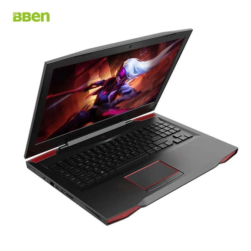 Bben G17 игровой ноутбук PC компьютер Intel I7 7700HQ Процессор Nvidia GDDR5 6G RAM GPU Windows 10 FHD1920 * 1080