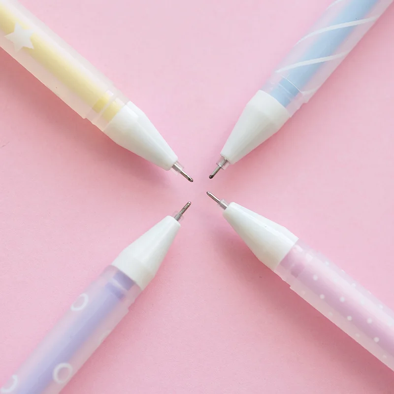 Simple Dots Striped Candy Gel Pen Rollerball Pen School Office Supply Writing Student Stationery Black Ink 0.5mm
Simple Dots Striped Candy Gel Pen Rollerball Pen School Office Supply Writing Student Stationery Black Ink 0.5mm