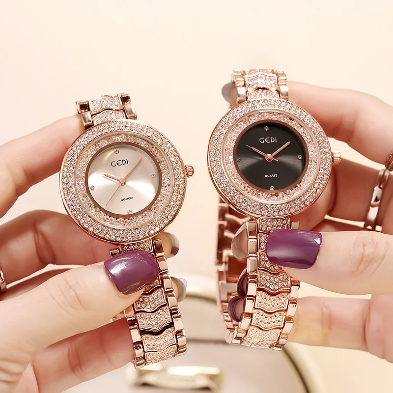 2018 New Fashion Luxury Diamond Diamond Steel Belt Ladies Watch Retro Watch Women's Leisure Fashion Watch
2018 New Fashion Luxury Diamond Diamond Steel Belt Ladies Watch Retro Watch Women's Leisure Fashion Watch