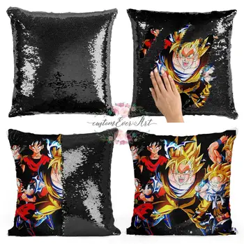 Goku Reversible Mermaid Sequin Throw Pillow DIY Glitter Cushion Cover Home Christmas Decorative Cojines Pillowcase
Goku Reversible Mermaid Sequin Throw Pillow DIY Glitter Cushion Cover Home Christmas Decorative Cojines Pillowcase