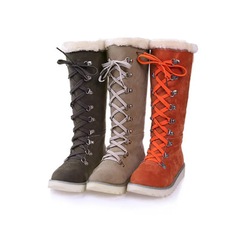Women Boots 2018 Mid Calf Boots flock Women Shoes lace-up Winter Boots Fringe Fenty Beauty Female Boots Suede Ladies Shoes
Women Boots 2018 Mid Calf Boots flock Women Shoes lace-up Winter Boots Fringe Fenty Beauty Female Boots Suede Ladies Shoes