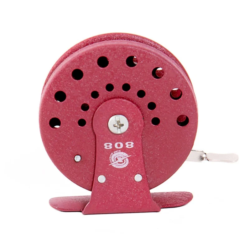 Fly Fishing Wheel 5.5CM Iron Shaftless Fishing Reel Aluminum Alloy Durable And labor-saving Feel Comfortable Flywheel
Fly Fishing Wheel 5.5CM Iron Shaftless Fishing Reel Aluminum Alloy Durable And labor-saving Feel Comfortable Flywheel