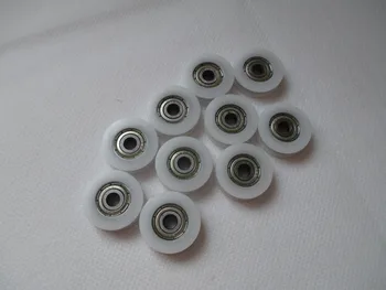 Fixmee 10pcs 24mm Round Groove Nylon Pulley Wheels Roller for 2mm rope w/ 625ZZ Bearing
Fixmee 10pcs 24mm Round Groove Nylon Pulley Wheels Roller for 2mm rope w/ 625ZZ Bearing