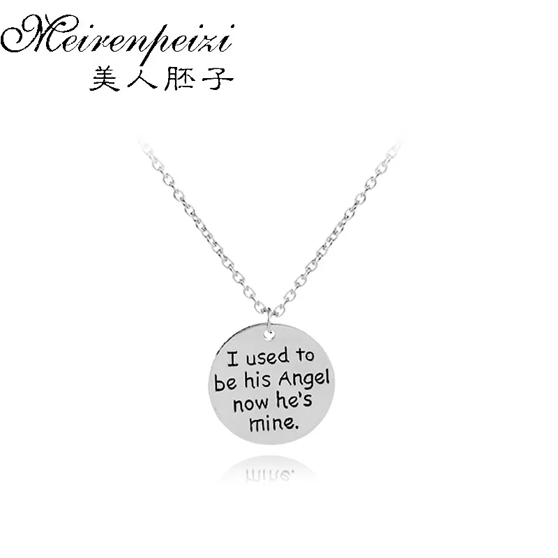 Personalized Memorial Necklace I Used To Be His Angel Now He Is Mine Memorial Jewelry Dad Loss Keepsake Gift Daddy Jewelry
Personalized Memorial Necklace I Used To Be His Angel Now He Is Mine Memorial Jewelry Dad Loss Keepsake Gift Daddy Jewelry