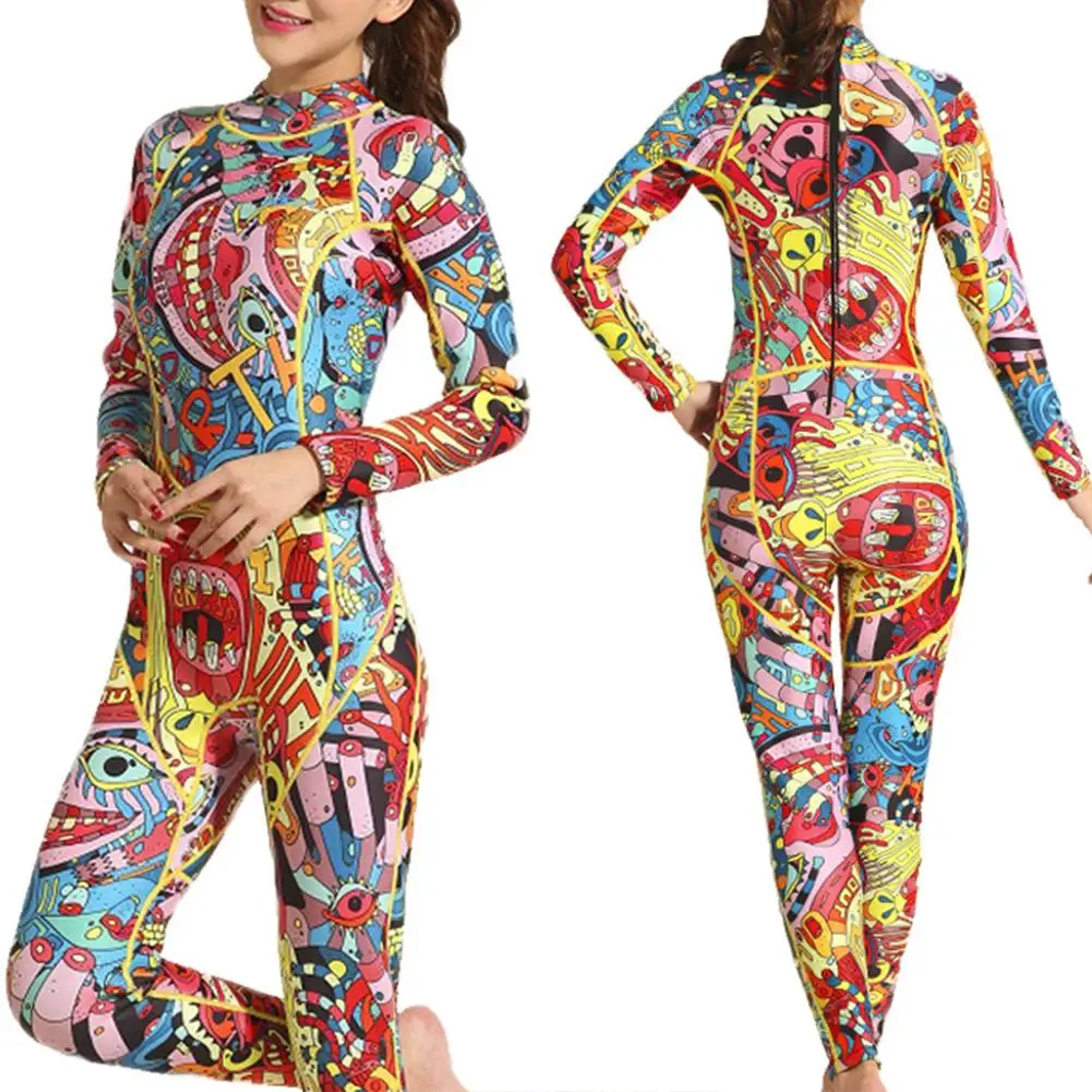 3mm Diving Suit Female Warm Surf Clothing Long-sleeved One-piece Sunscreen Ethnic Style Jellyfish Resistant Snorkeling Suit
3mm Diving Suit Female Warm Surf Clothing Long-sleeved One-piece Sunscreen Ethnic Style Jellyfish Resistant Snorkeling Suit