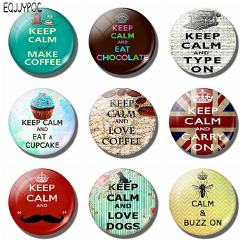 Keep Calm and Make Coffee 30MM Fridge Magnet Keep Calm Glass Cabochon Magnetic Refrigerator Stickers Note Holder Home Decoration
Keep Calm and Make Coffee 30MM Fridge Magnet Keep Calm Glass Cabochon Magnetic Refrigerator Stickers Note Holder Home Decoration